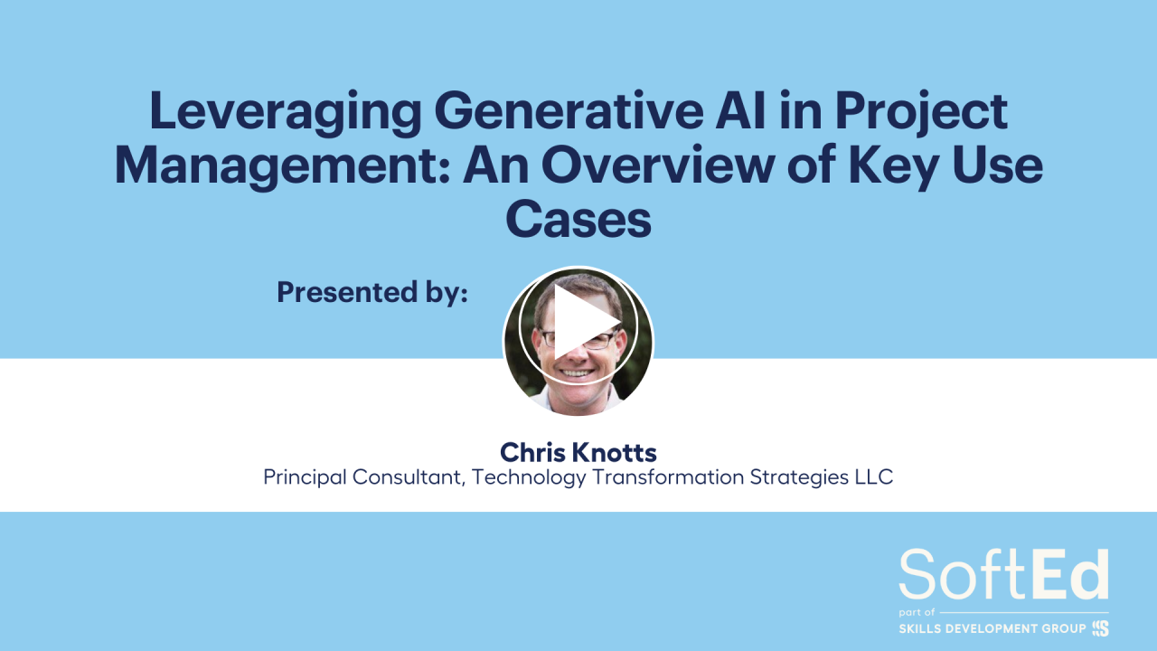 Leveraging Generative AI in Project Management: An Overview of Key Use Cases